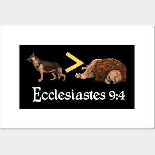 Ecclesiastes 9:4 Posters and Art